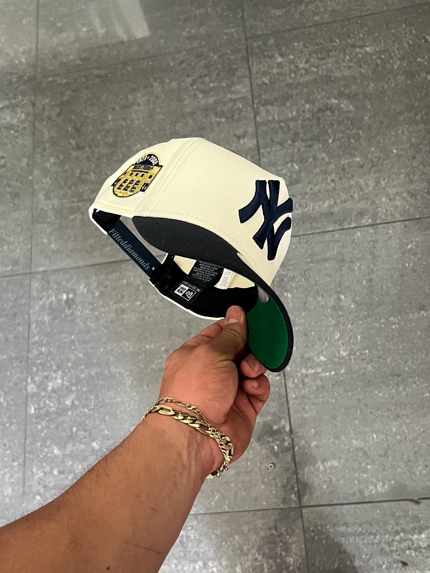 New York Yankees YS "White Chrome"